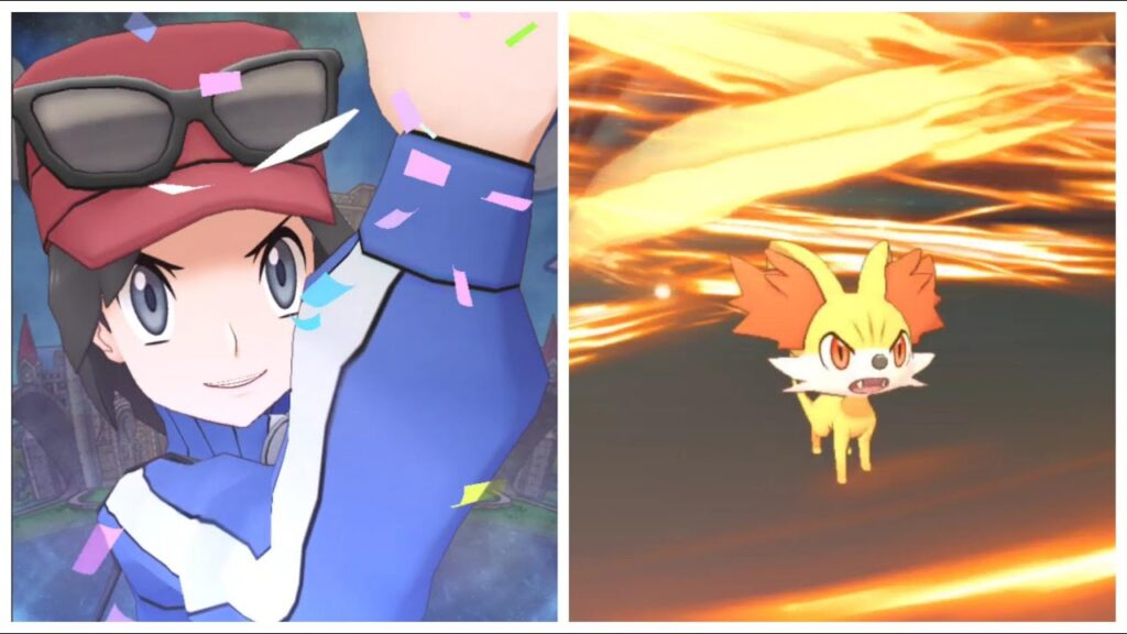 Pokemon Masters EX: Lodge Calem & Fennekin Showcase