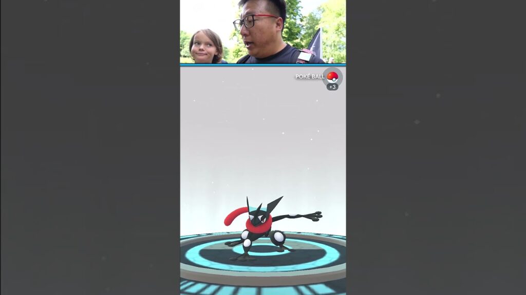 Shiny Froakie & Greninja Caught in Pokemon GO, #shorts