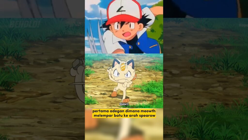 Beberapa adegan yang ada di mesaze pokemon master mirip dengan pokemon episode pertama #shorts