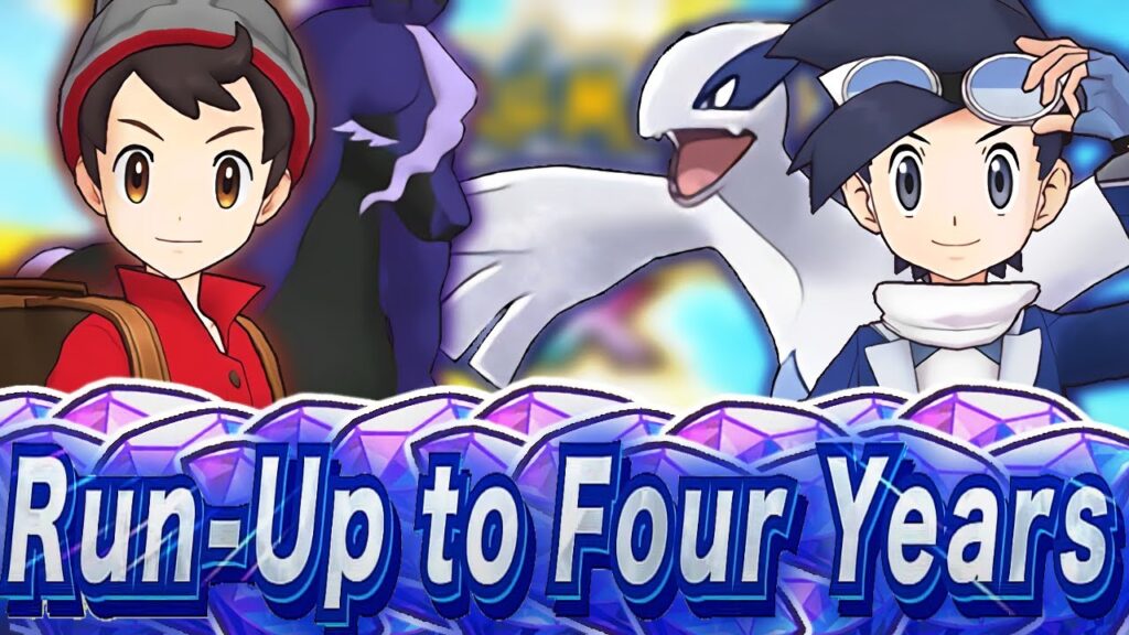 ALL OF THE 4 YEAR RUN UP INFORMATION YOU NEED! Run-Up to 4 Years Overview | Pokemon Masters EX