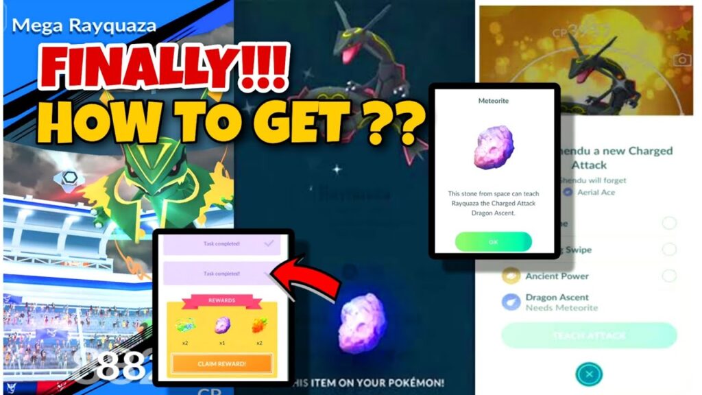 Best Way To Get Mega Rayquaza In Pokemon Go 2023 || Go Fest 2023 || New York City Go Fest 2023