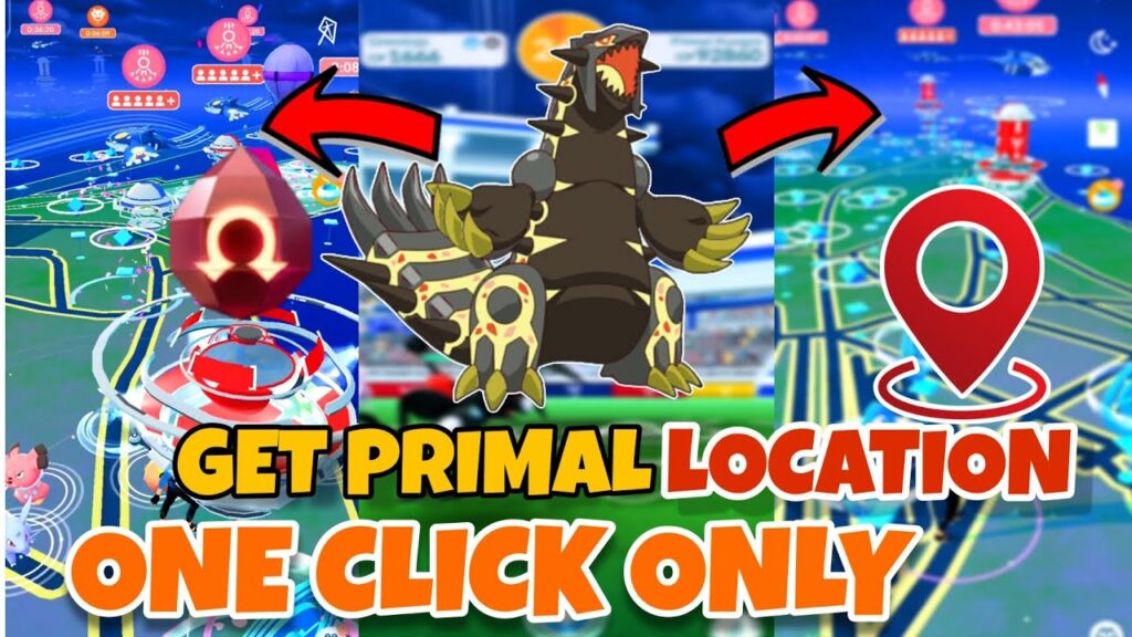 Just One Click And Get Primal Raid Location In Pokemon Go 2023 | How To Get Primal Pokemon #viral