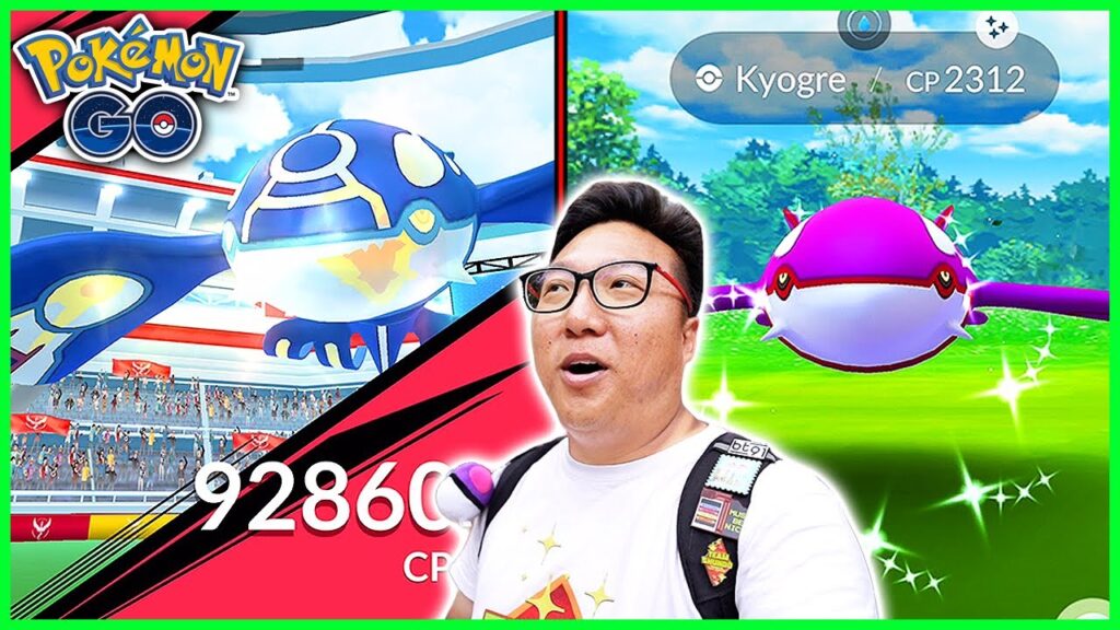 10 Primal Kyogre Raids in 1 Hour With Shiny Kyogre Caught - Pokemon GO