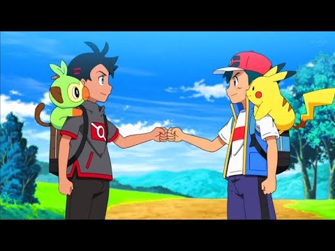 Ash and Goh goodbye // Pokemon Masters Journey Last Episode.
