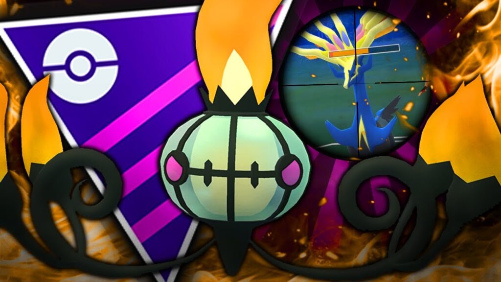 I GOT TIRED OF XERNEAS SO I *TRAPPED* IT WITH CHANDELURE IN THE MASTER LEAGUE | GO BATTLE LEAGUE