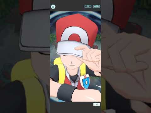 Ash vs Red (Pikachu vs Gmax Snorlax) | Pokemon Masters EX | #shorts #ash #red #pikachu #snorlax