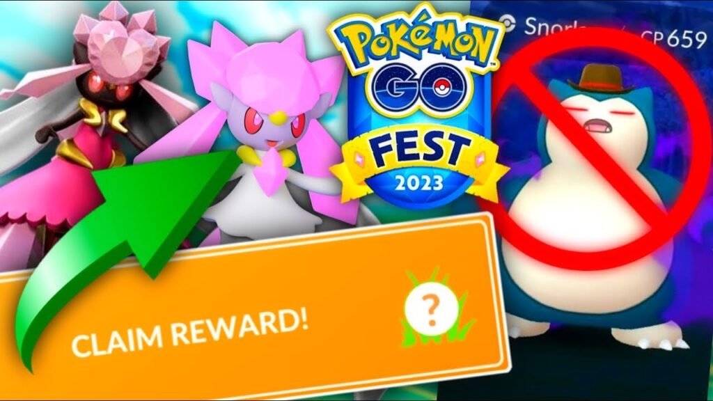 *NEED TO KNOW NEW GO FEST DETAILS* ONLY 1 DIANCIE & SHADOW SNORLAX HAT IN POKEMON GO