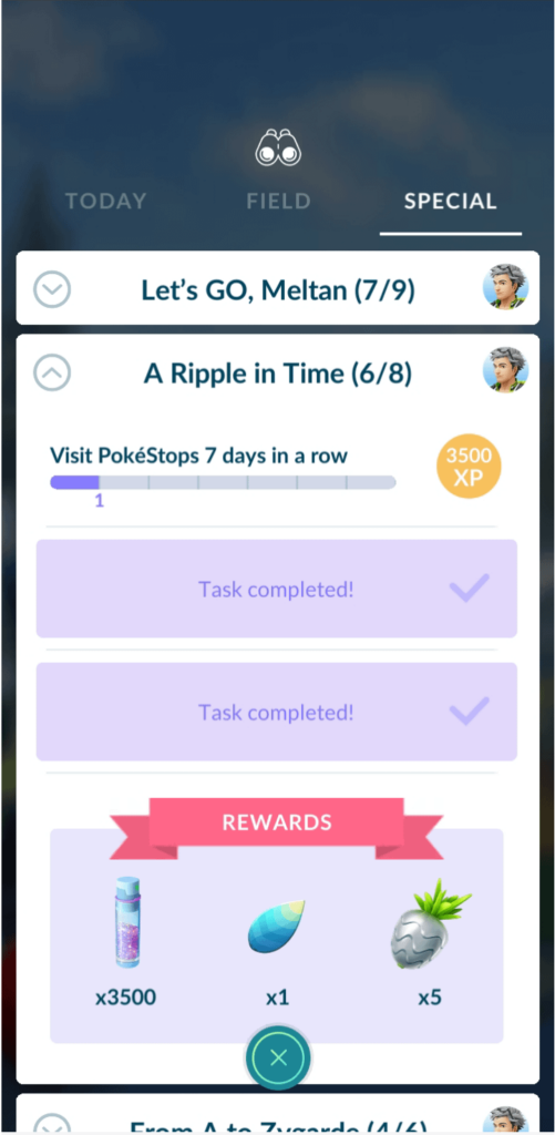 I hate this quest I don't live next to a pokestop and I barely leave the house