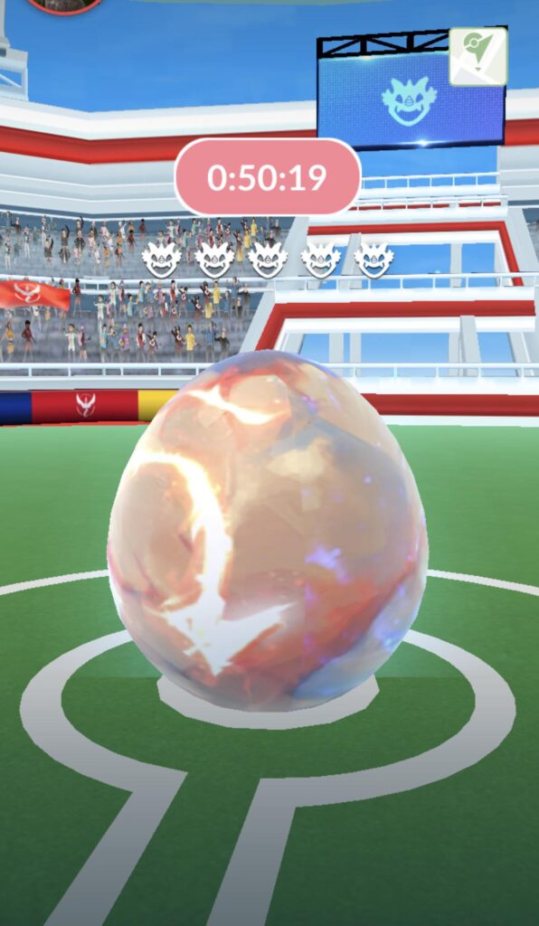 i've never seen a raid egg that looked like this before? is it for legendaries like xerneas?
