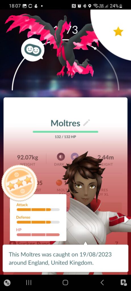 I wasn't expecting to actually catch o.0