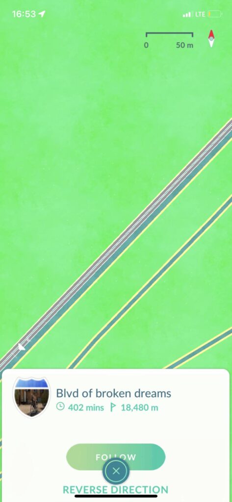 Why this route 🥲