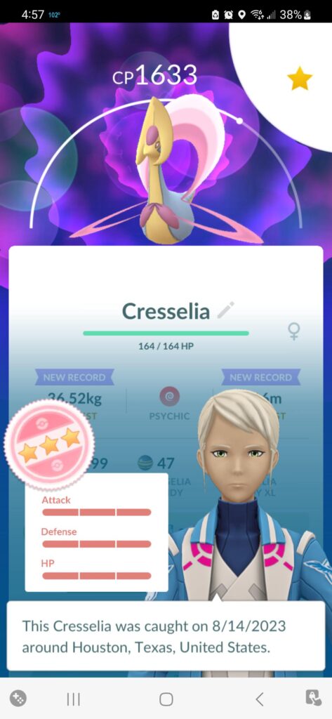 My encounter reward for Great League!
