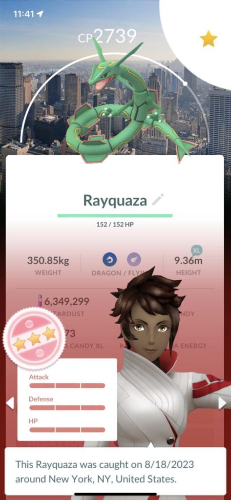 I could not believe my luck yesterday with rayquaza raids
