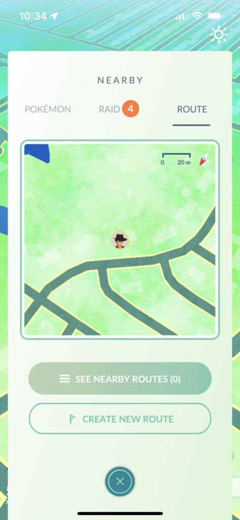 Create a new route! This is new to me today!