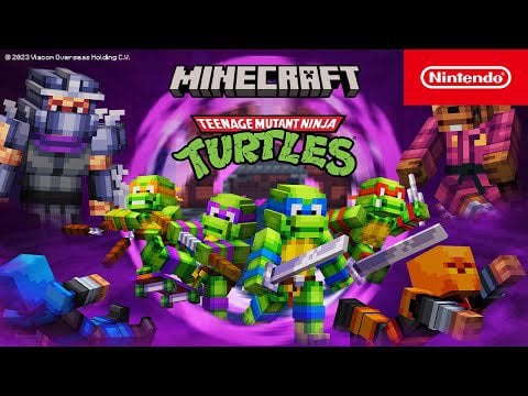 Minecraft - Teenage Mutant Ninja Turtles - DLC Trailer - Nintendo Switch