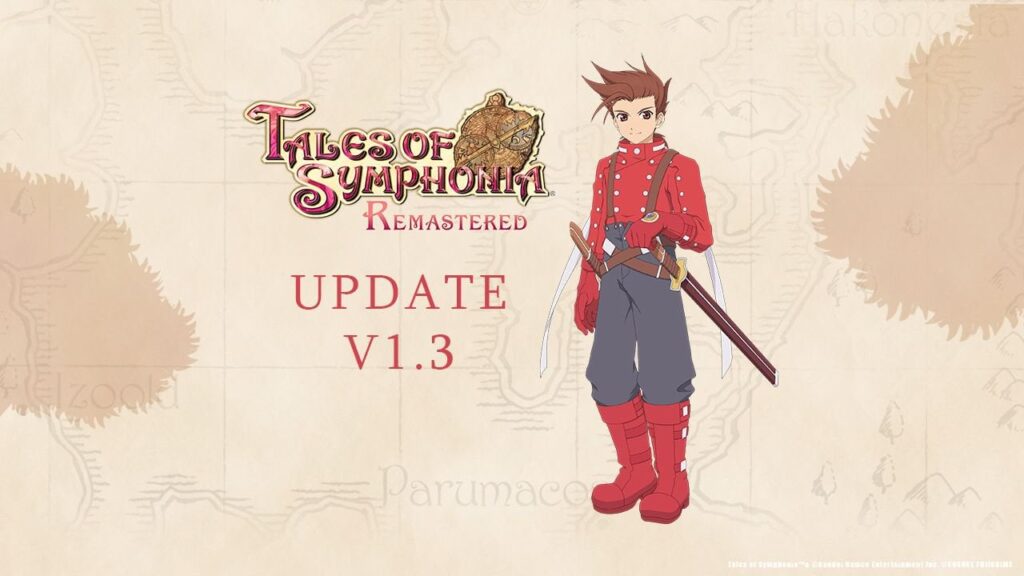 Tales of Symphonia Remastered - New Patch Addresses Bug Fixes V1.3