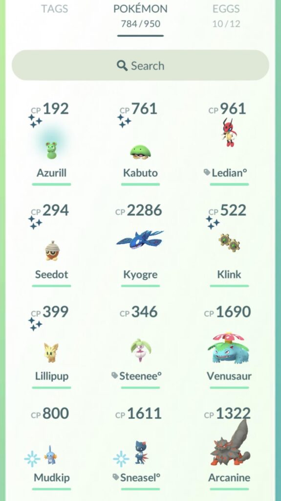 Three hundos & five shinies, pretty successful week