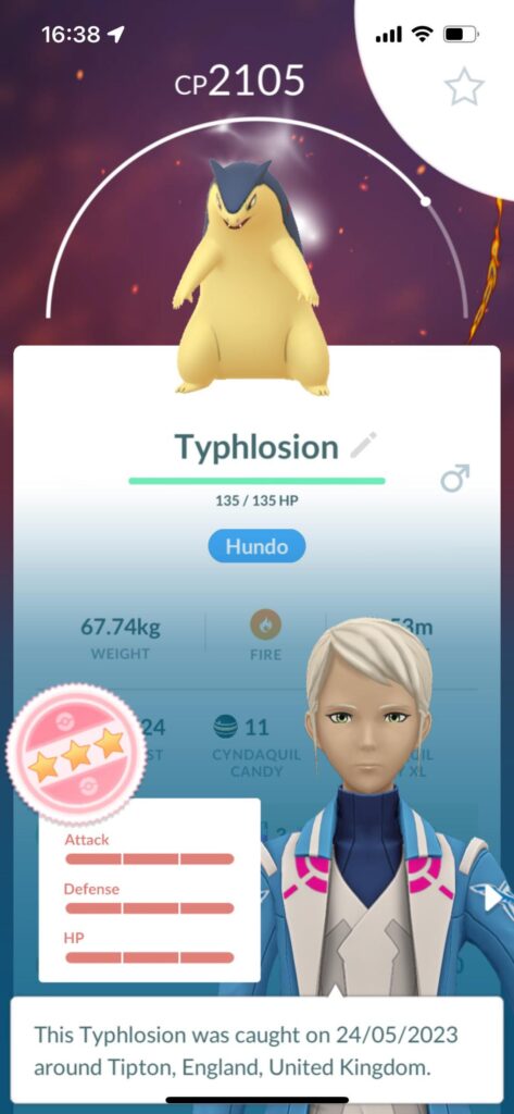 My first Hundo and it’s purified