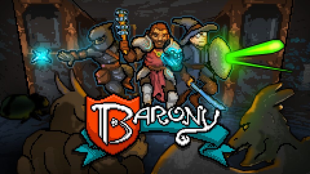 Barony, a first-person multiplayer cooperative RPG roguelike, has officially released on Switch.