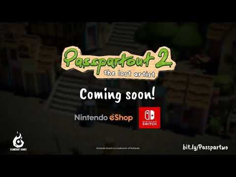 Passpartout 2: The Lost Artist Nintendo Switch Announcement Trailer