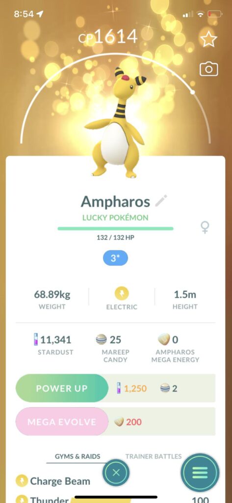 Relatively new to Pokémon Go and I got a lucky Pokémon, wondering if it’s good!