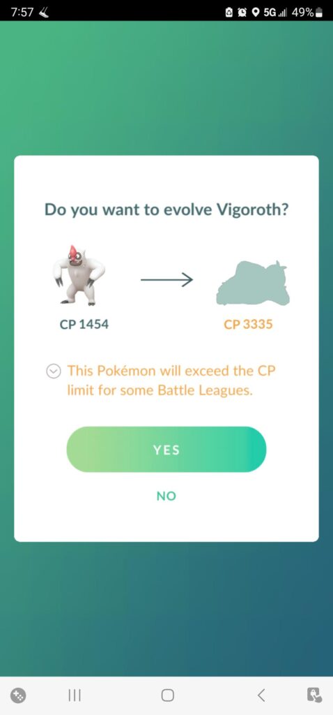 Should I evolve? Or wait for a bit longer?