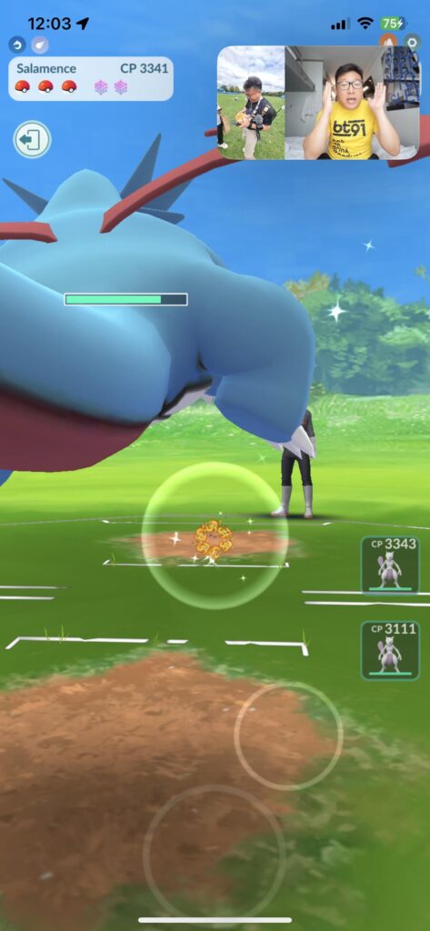 I fought a new invisible Pokémon!