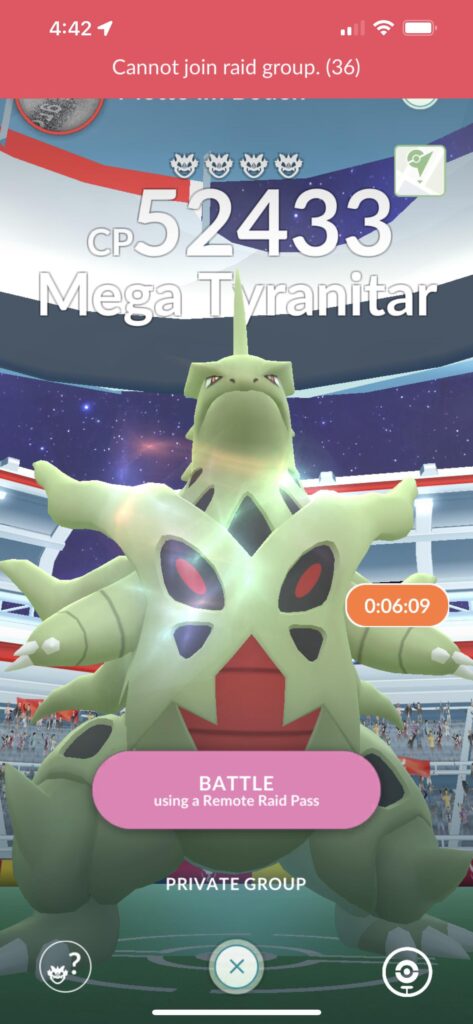 I cannot join raids, I reached out for help and they said I was successful in joining when I sent this image it states clearly that I cannot join. Has anyone else had this problem 😒