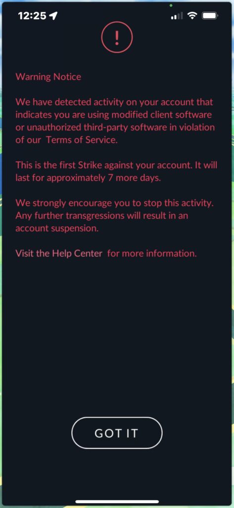 POGO ban help!!