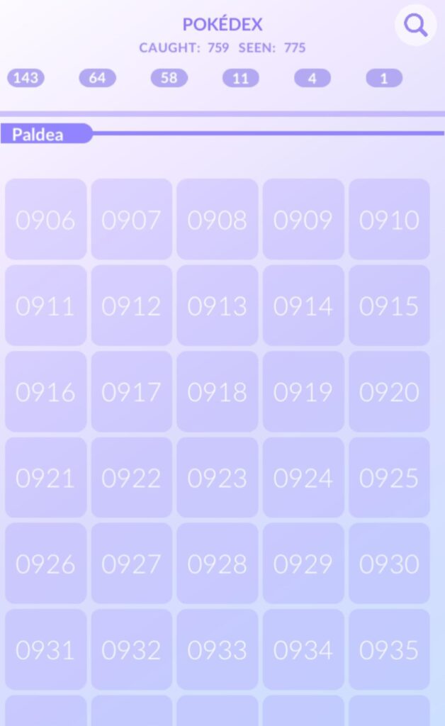 Have you guys seen the Paldea dex recently? I looked 2 days ago and there was gimmighoul and goldengho only.. now this 😍 new season looks promising 🤞