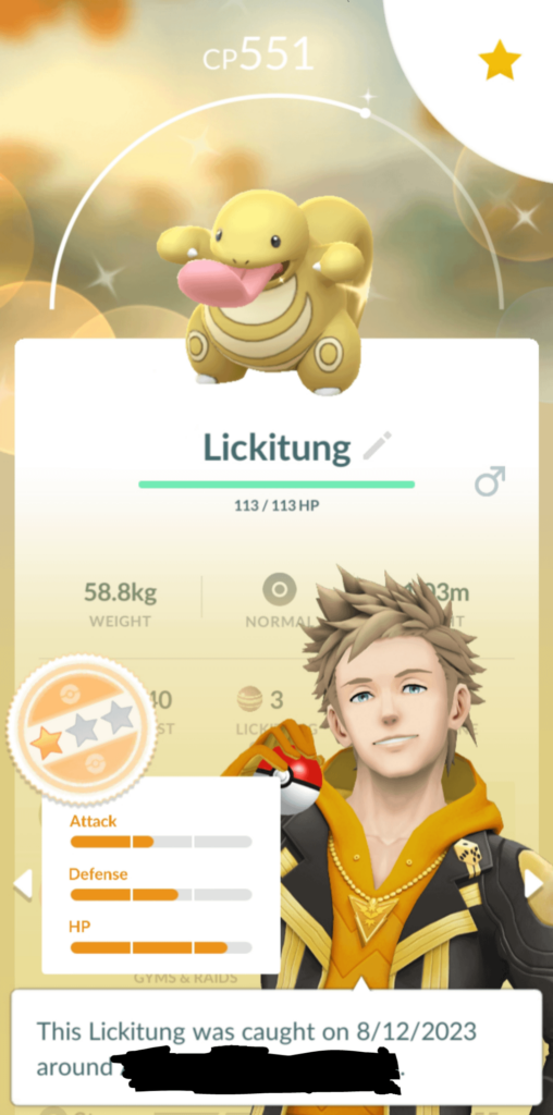 Reinstalled the game after 4 years and found my first shiny literally so happy