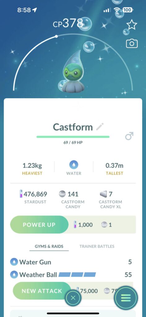 Caught this while it wasn’t even raining..
