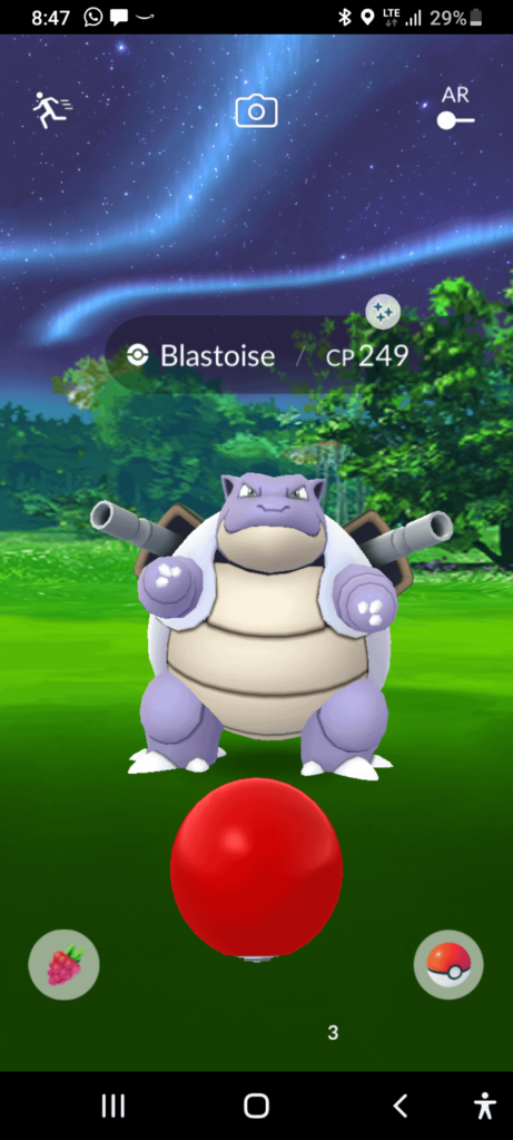 Random wild Blastoise