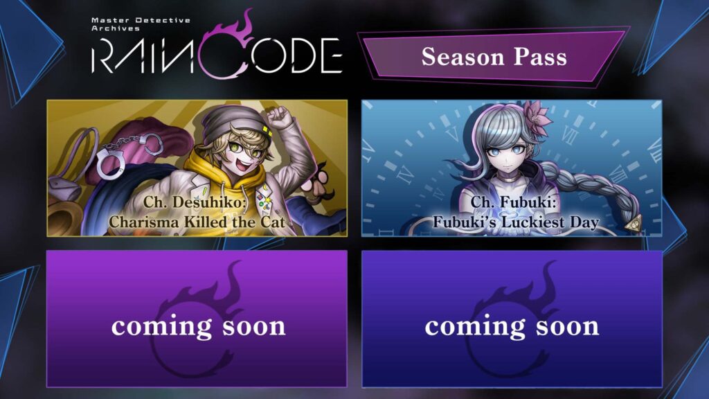 Master Detective Archives: RAIN CODE - Season Pass - Now Available!