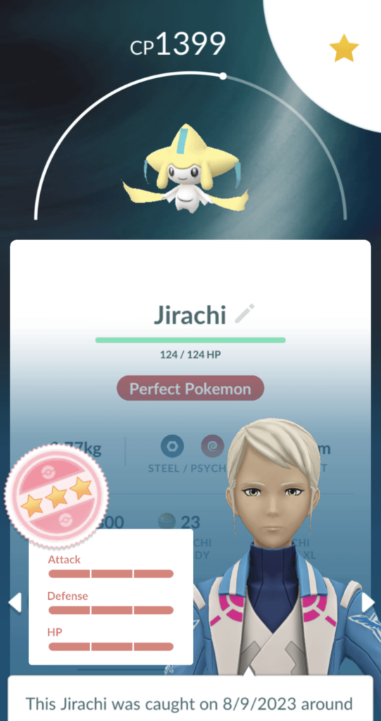 Jirachi Special Research