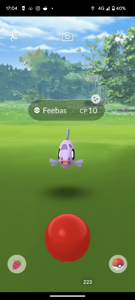 If you ever feel lazy about going outside to track a Pokémon nearby, you may want to reconsider 🤯