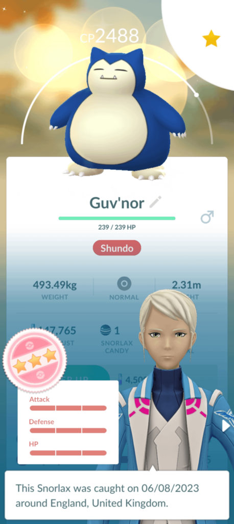 The Guv'nor greets you