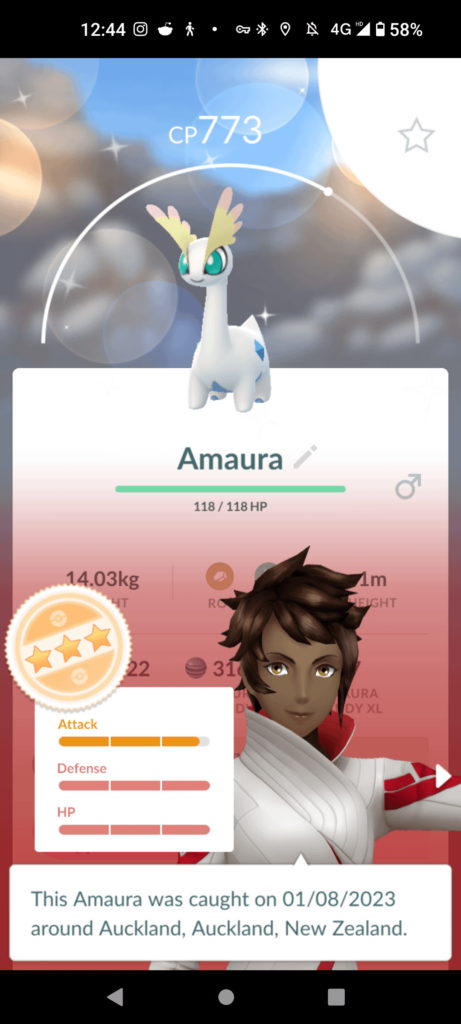 I was so mad I didn't catch any shiny Pokémon, non!! in this even...and then this happened! 🫣