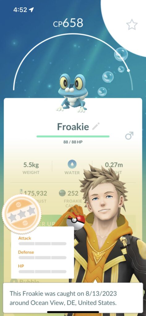 Forget your shinies and hundos, look at this gem I got