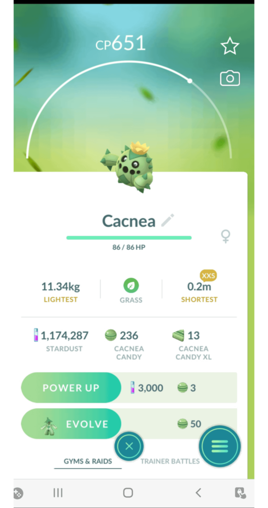 Whats the point of XXS pokemon?