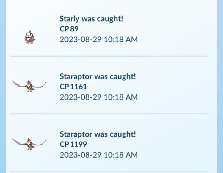 I think I just caught a family