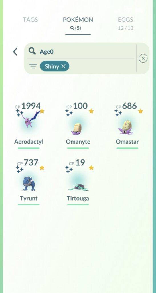 This HAS to be a new record for me! 5 shinies in one day!