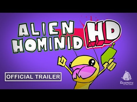 Alien Hominid HD| 2023 Re-Release Trailer