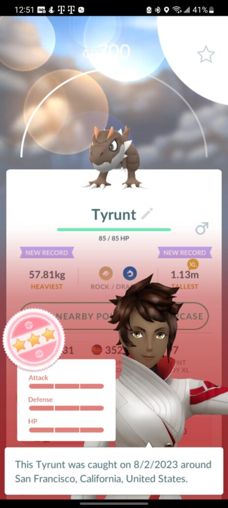 Nice, my favorite dinosaur is a T-Rex too.