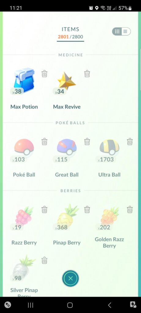 Anyone else hording ultraball seemingly to never use?