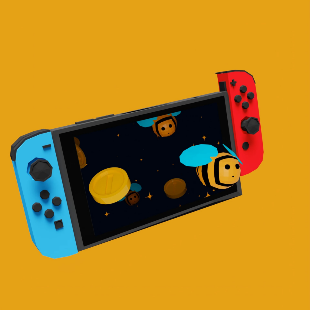 LowPoly Switch! (Made in Blender)