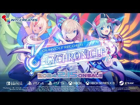 GUNVOLT RECORDS Cychronicle - Official Premier Trailer