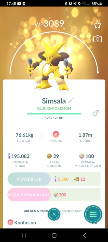 Ok or Good. Glücks Pokemon