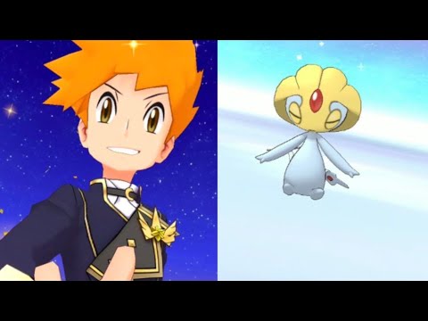 EX Champion Blue soloes the Uxie Legendary Arena [Pokemon Masters EX]