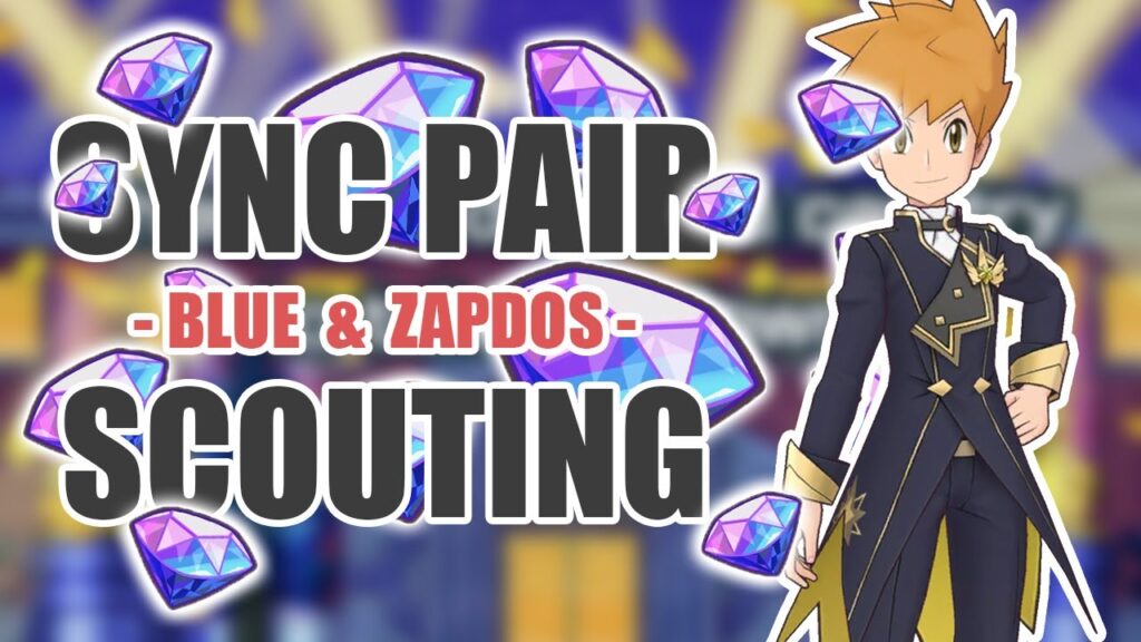 [Pokemon Masters EX] OMNIPOTENT SUPPORT | Sync Pair Scout - Blue (Champion) & Zapdos